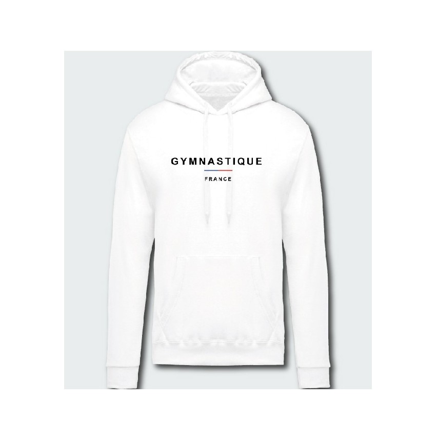 Sweat capuche "Gymnastique France" - ENFANT