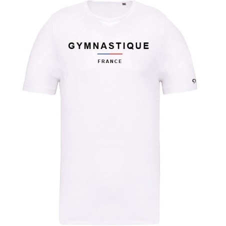 T-shirt BIO  "Gymnastique France" - ENFANT