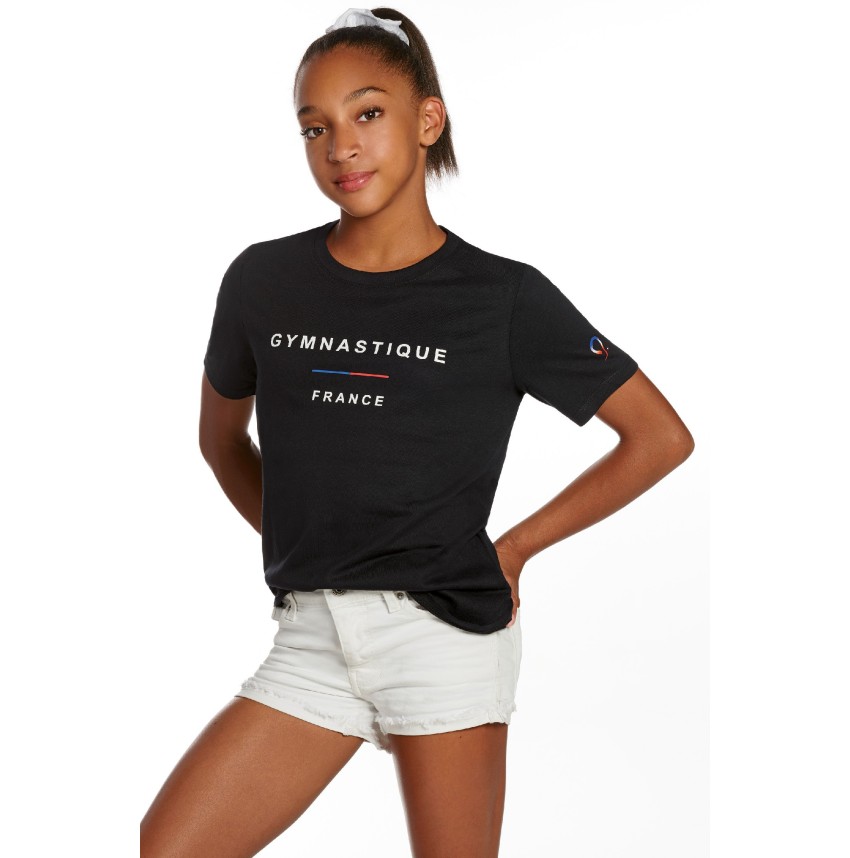 T-shirt BIO  "Gymnastique France" - ADULTE