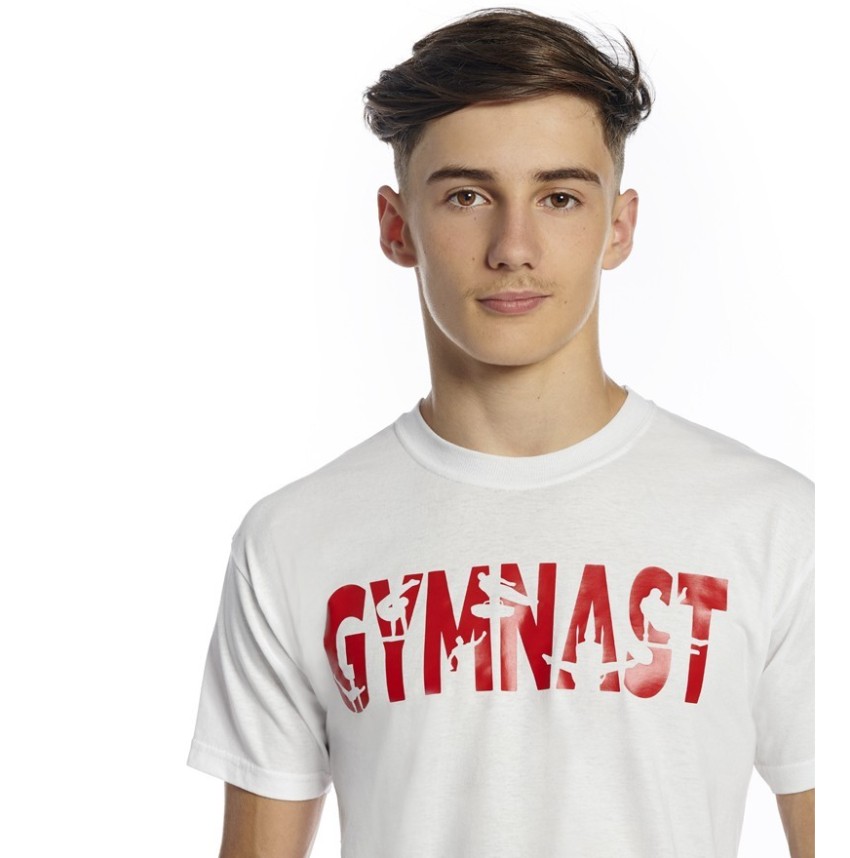 T-shirt "Gymnast" Rouge